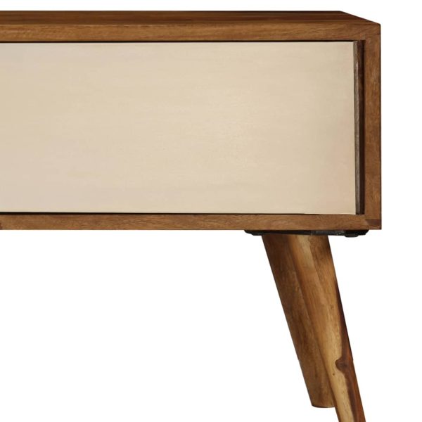 Móvel de TV 140x30x40 cm madeira de sheesham maciça - Image 5