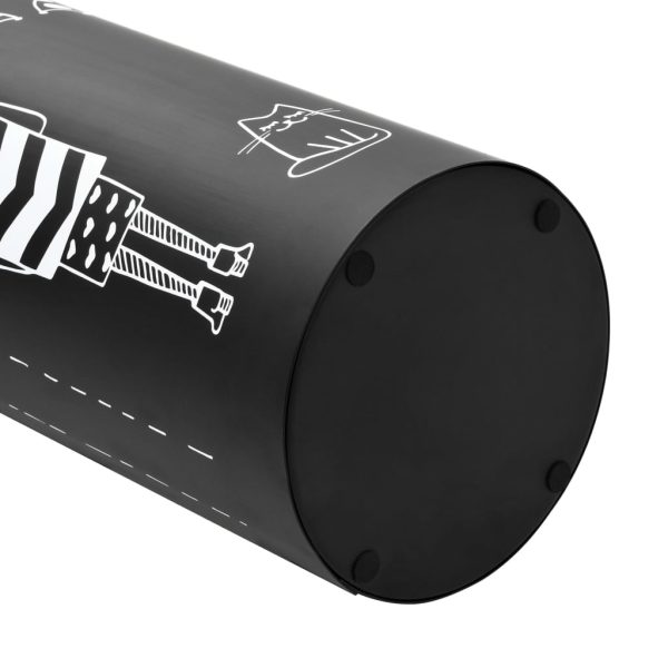 Suporte para guarda-chuvas c/ mulheres aço preto - Image 4