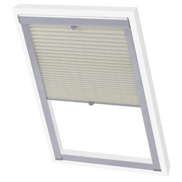 Persiana plissada creme MK06 - Image 2