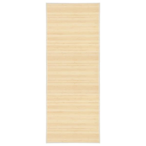 Tapete de bambu 80x200 cm natural