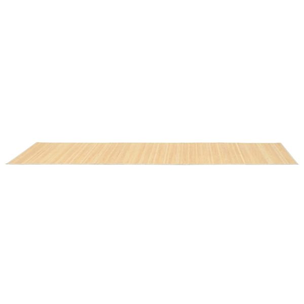 Tapete de bambu 80x300 cm natural - Image 3