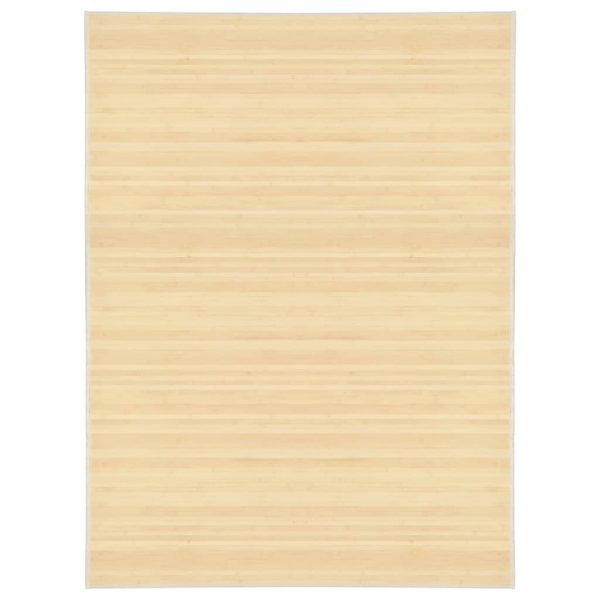 Tapete de bambu 150x200 cm natural