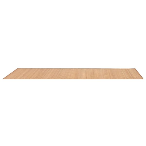 Tapete de bambu 80x300 cm castanho - Image 3