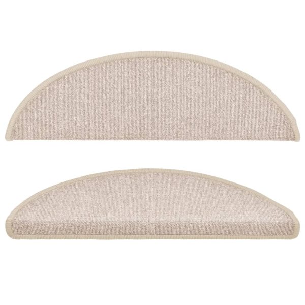 Tapetes de escada 15 pcs 56x17x3 cm cinzento-acastanhado - Image 4