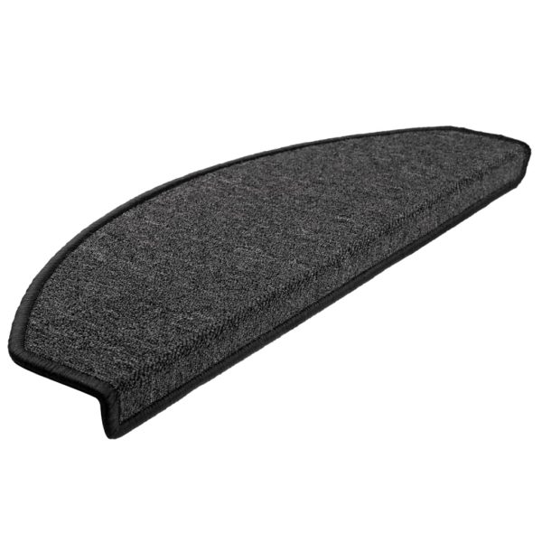 Tapetes de escada 15 pcs 65x24x4 cm antracite - Image 3