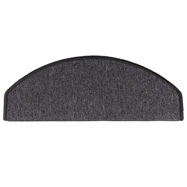 Tapetes de escada 15 pcs 65x24x4 cm antracite - Image 6