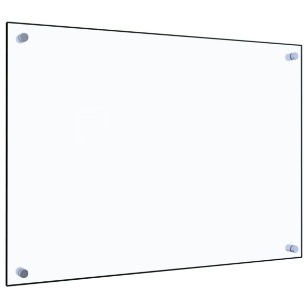 Painel anti-salpicos cozinha 70x50 cm vidro temp. transparente