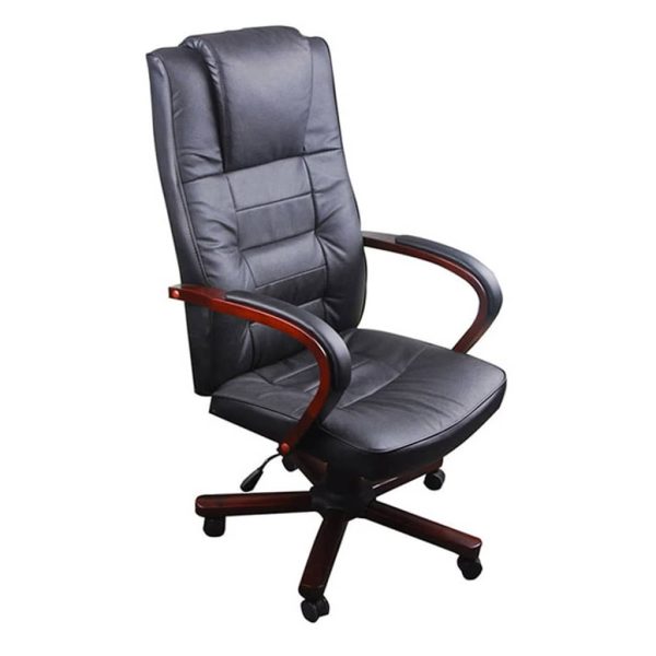 Cadeira de escritório luxuosa preto - Image 2