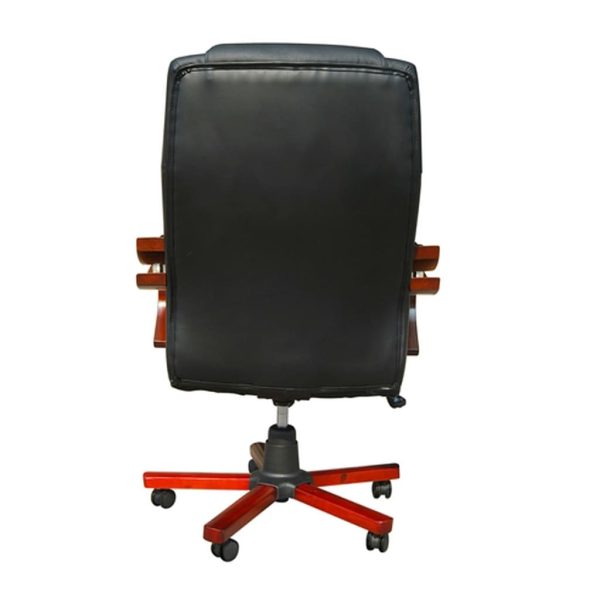 Cadeira de Executivo de Luxo Preto - Image 4