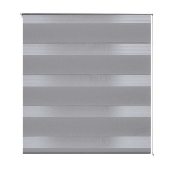 Estore de rolo 70 x 120 cm, linhas de zebra / Cinza - Image 2