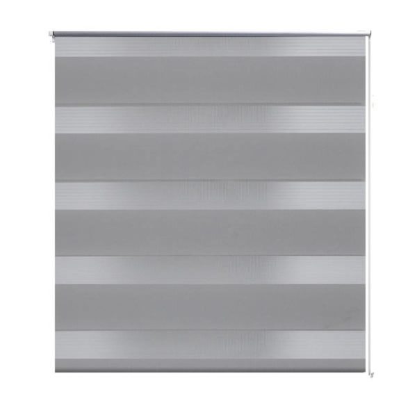 Estore de rolo 80 x 175 cm, linhas de zebra / Cinza - Image 2