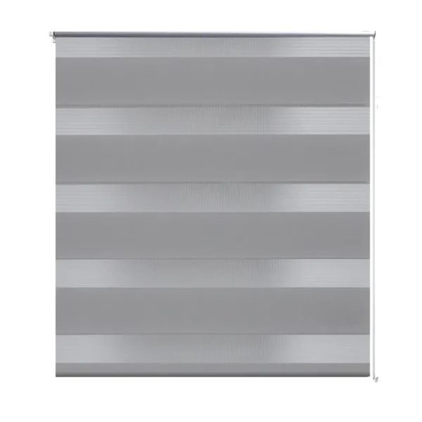 Estore de rolo 100 x 175 cm, linhas de zebra / Cinza - Image 2