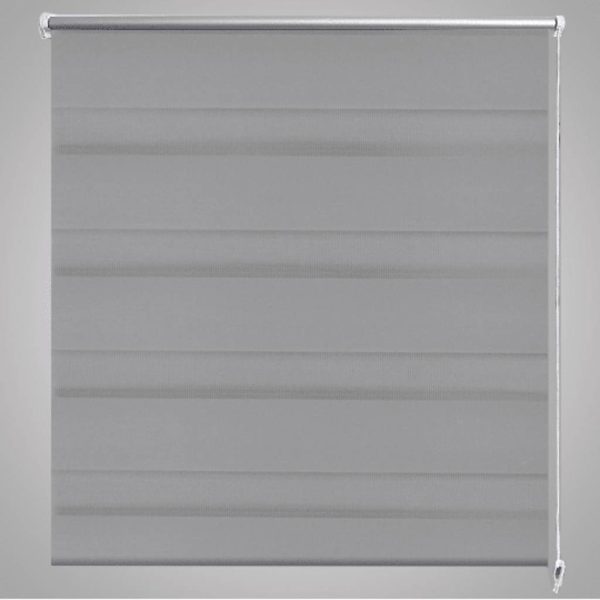 Estore de rolo 120 x 175 cm, linhas de zebra / Cinza - Image 4