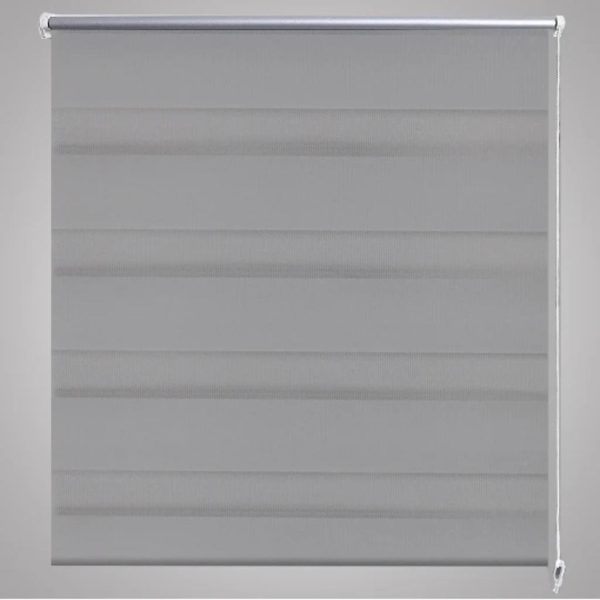 Estore de rolo 120 x 230 cm, linhas de zebra / Cinza - Image 4