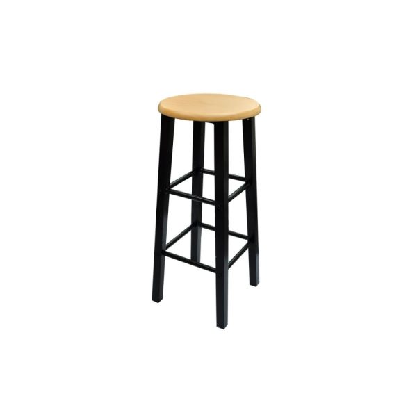 Conjunto de jantar com mesa madeira bronze e aço preto - Image 3