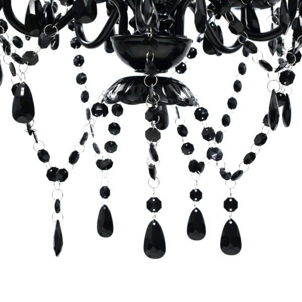 Lustre preto com 5 lâmpadas - Image 6