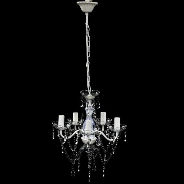 Lustre 5 lâmpadas transparente - Image 2