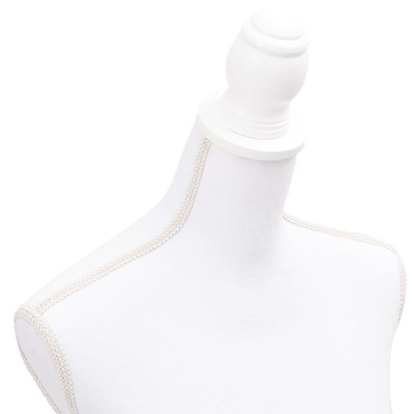 Busto manequim de senhora branco - Image 5