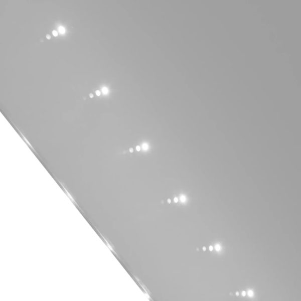 Espelho de casa de banho com luzes LED, instalação parede, 100 x 60 cm - Image 3