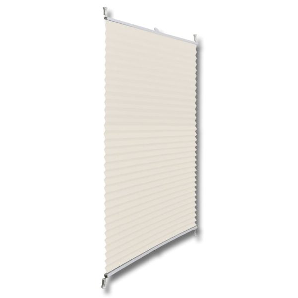 240617 Plisse Blind 40x100cm Creme - Image 3