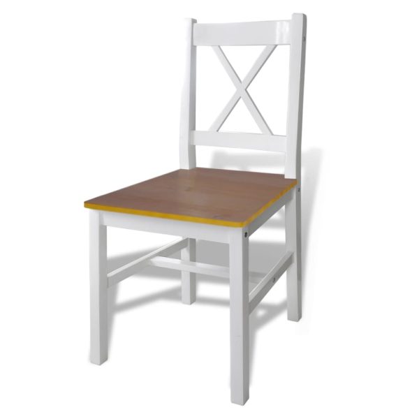 Conjunto de jantar 5 pcs castanho e branco - Image 4