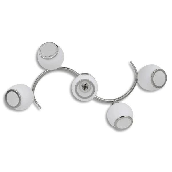 Candeeiro teto com tonalidades vidro em barra ondulada - Image 3