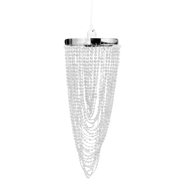 Candelabro de tecto, cristal / 22 x 58 cm - Image 2