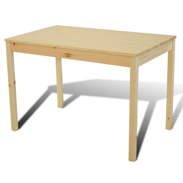 Conjunto Mesa com 4 Cadeiras / Madeira - Image 4