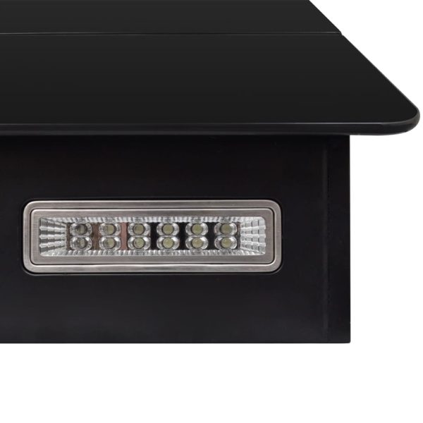 vidXL Exaustor com ecrã 600 mm vidro temperado preto - Image 6