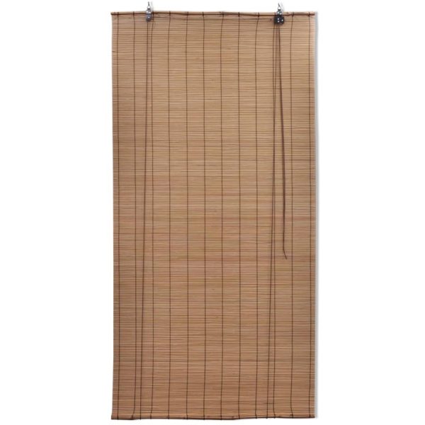 Estore de enrolar 120 x 160 cm bambu castanho - Image 2