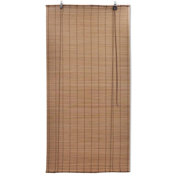 Estore de enrolar 150 x 220 cm bambu castanho - Image 2