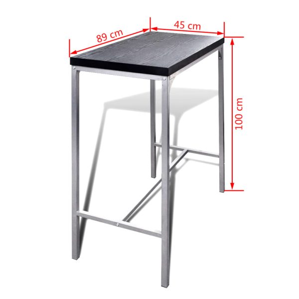 Conjunto de mesa de balcão para pequeno-almoço - Image 5