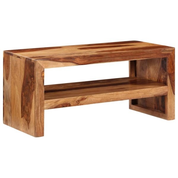 Mesa de apoio/móvel TV madeira sheesham sólida - Image 8