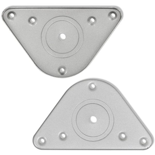 Pernas de mesa ajustáveis ​​em altura, 4 pcs, 870 mm, níquel escovado - Image 4