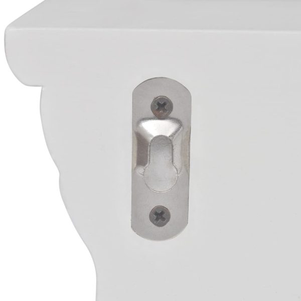 Prateleiras de parede Aaliyah 2 pcs branco - Image 5