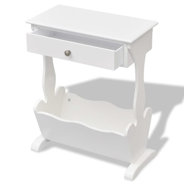 Armário revistas Melrose branco - Image 2