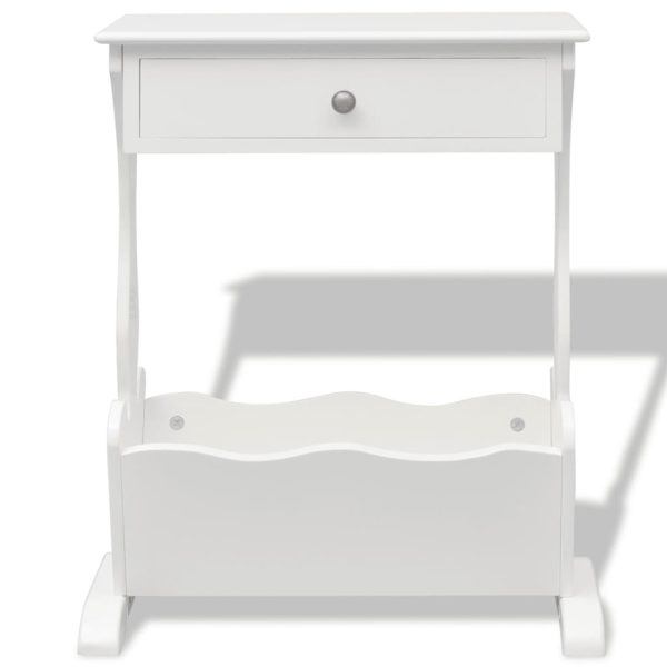 Armário revistas Melrose branco - Image 4