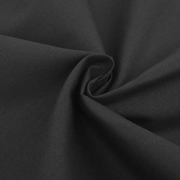 vidaXL Conjunto capa edredão algodão 135x200/60x70 cm antracite - Image 2