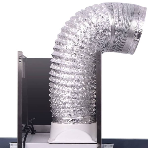 Exaustor c/ ecrã tátil 900 mm branco - Image 8