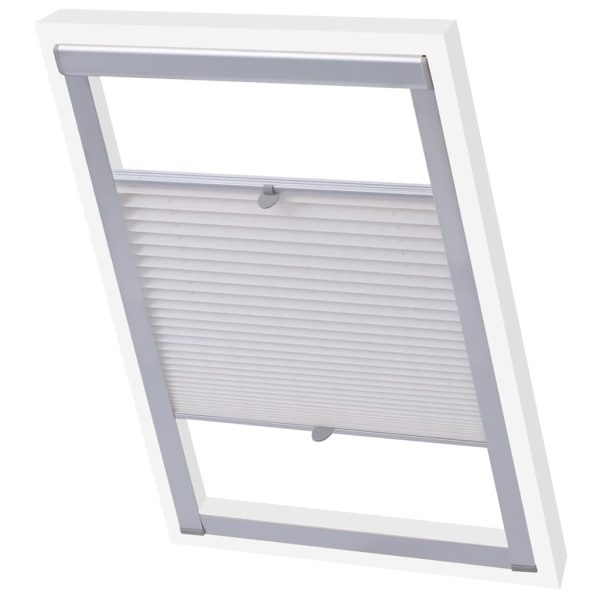 Persianas plissadas branco 206