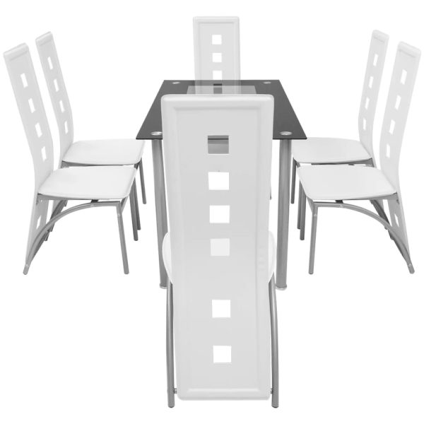 Conjunto de jantar 7 pcs branco - Image 2