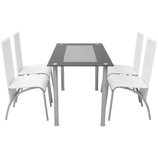 Conjunto de jantar 5 pcs branco - Image 2