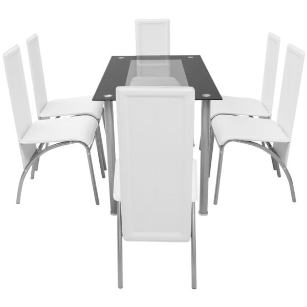 Conjunto de jantar 7 pcs branco - Image 2