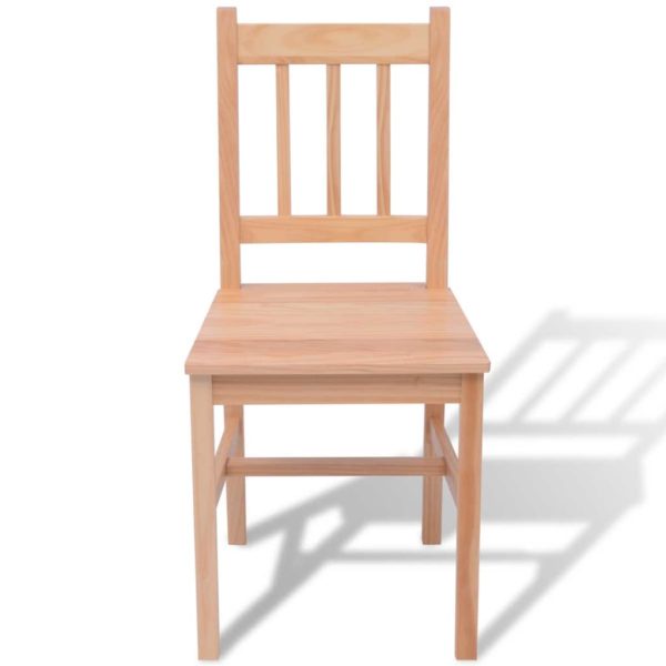 Conjunto de jantar de 5 peças em pinho - Image 4
