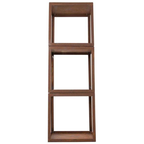 RedFire Suporte para lenha Hodr cor de ferrugem 88519 - Image 3