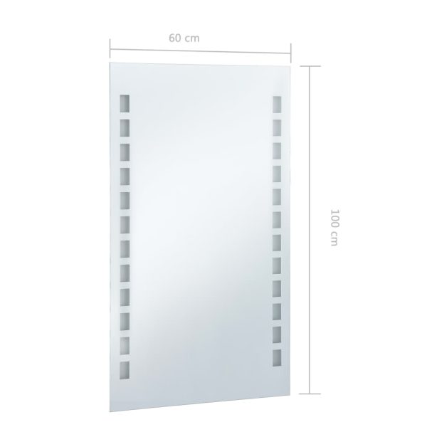 Espelho de parede LED para casa de banho 60x100 cm - Image 8