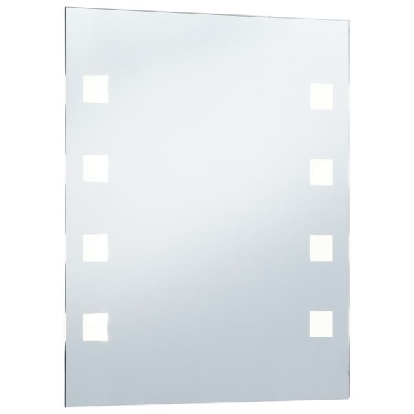 Espelho de parede LED para casa de banho 50x60 cm - Image 4