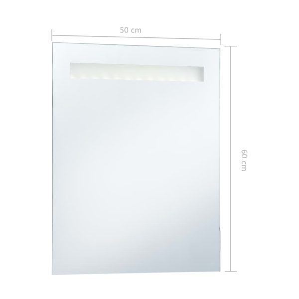 Espelho de parede LED para casa de banho 50x60 cm - Image 7