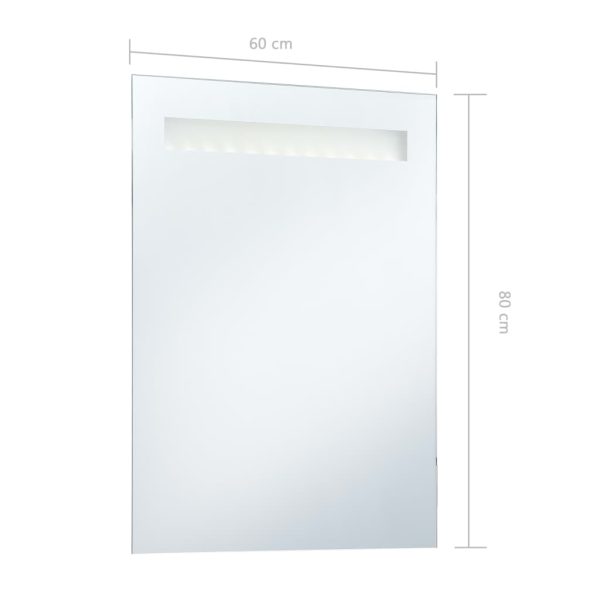 Espelho de parede LED para casa de banho 60x80 cm - Image 7