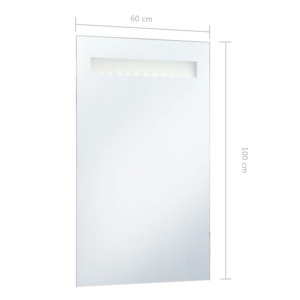 Espelho de parede LED para casa de banho 60x100 cm - Image 7